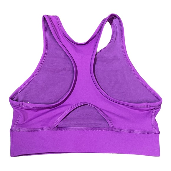 Ivy Sky Purple Racer Back Crop Top Size SA Dancer - Picture 3 of 6